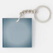 Porte-clés Porte - clé gris bleu (Dos)