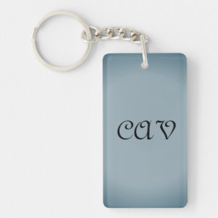 Porte-clés Porte - clé gris bleu