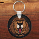Porte-clés Porte - clé Grizzly de l'Alaska (Recto)