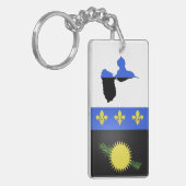 Porte-clés porte clé guadeloupe (Devant gauche)