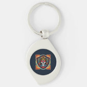 Porte-clés Porte - clé guerrier de Samurai (Devant)