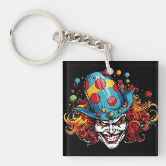 Porte-clés Porte - clé Halloween/Joker (Devant)