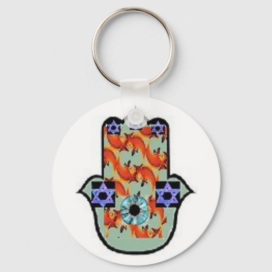 Porte-clés Porte - clé Hamsa (Recto)