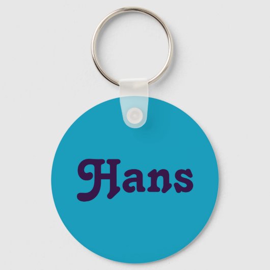 Porte-clés Porte - clé Hans (Recto)