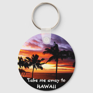 Porte-clés Porte - clé Hawaïen du coucher de soleil