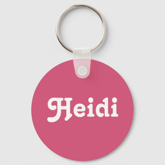 Porte-clés Porte - clé Heidi (Recto)
