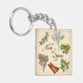 Porte-clés Porte - clé Herbes et épices (Devant gauche)