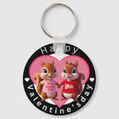 Porte-clés Porte - clé Heureuse Sainte-Valentin (Recto)