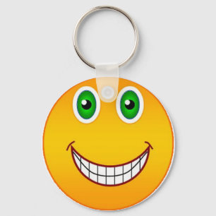 Porte-clés Porte - clé heureux de visage