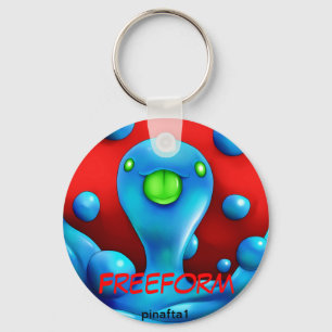 Porte-clés Porte - clé heureux Freeform