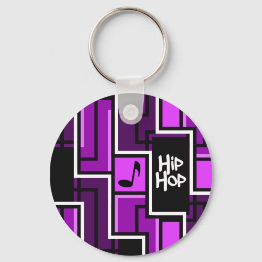 Porte-clés porte - clé Hip hop (Recto)