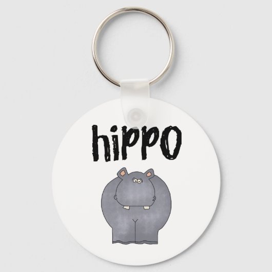 Porte-clés Porte - clé hippo (Recto)