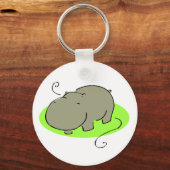 Porte-clés Porte - clé Hippo mignon (Recto)