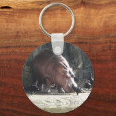 Porte-clés Porte - clé Hippopotame (Recto)
