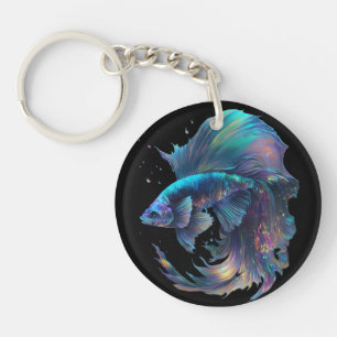 Porte-clés Porte - clé Holographique Beta Fish