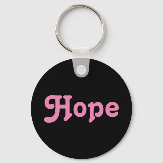 Porte-clés Porte - clé Hope (Recto)