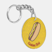 Porte-clés Porte - clé Hotdog (Devant gauche)