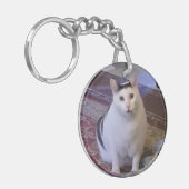 Porte-clés Porte - clé Huh Cat Meme (Devant gauche)