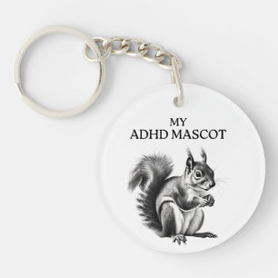 PORTE-CLÉS PORTE - CLÉ HUMOUR ADHD