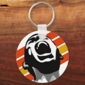 Porte-clés Porte - clé hurlant (Recto)