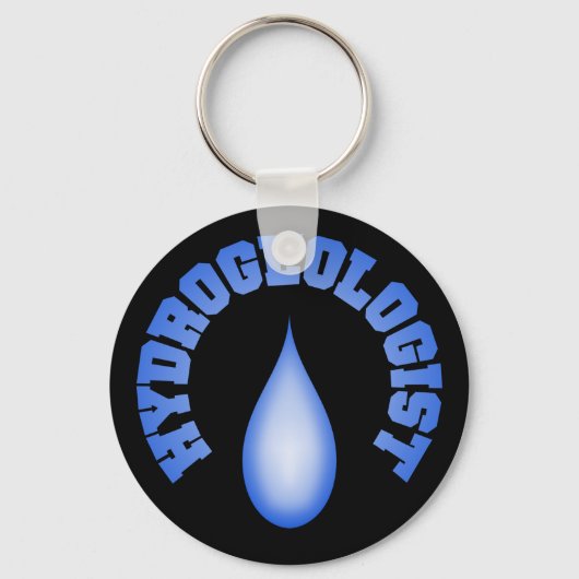 Porte-clés Porte - clé hydrogéologue (Recto)