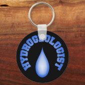 Porte-clés Porte - clé hydrogéologue (Recto)