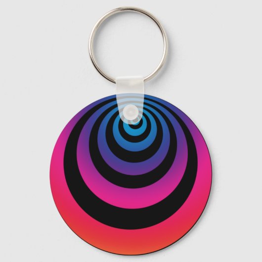 Porte-clés Porte - clé hypnotique violet (Recto)