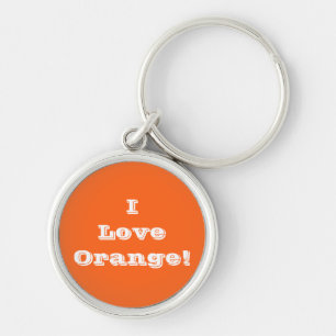 Porte-clés Porte - clé I Love Orange