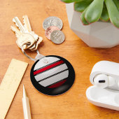 Porte-clés Porte - clé Icône Droid Rouge Et Blanc