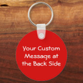 Porte-clés Porte - clé Icône fraise (Verso)