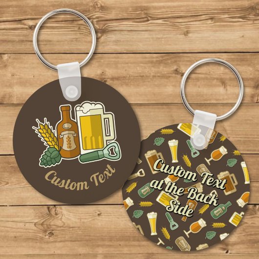 Porte-clés Porte - clé Icônes de bière