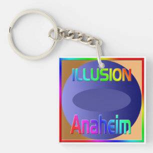 Porte-clés porte - clé "ILLUSION Anaheim" !