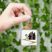 Porte-clés Porte - clé immobilier (main)