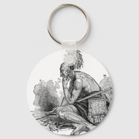 Porte-clés Porte - clé indien (Recto)