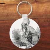 Porte-clés Porte - clé indien (Recto)