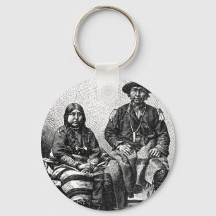 Porte-clés Porte - clé indien américain