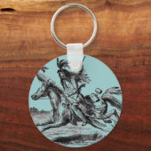 Porte-clés Porte - clé indien de l'équitation (Recto)