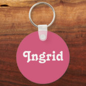 Porte-clés Porte - clé Ingrid (Recto)