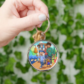 Porte-clés Porte - clé inspirant en soins du cancer (Main)