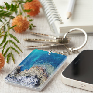 Porte-clés Porte - clé inspiré par l'eau des Bermudes