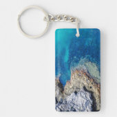 Porte-clés Porte - clé inspiré par l'eau des Bermudes (Devant)