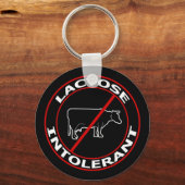 Porte-clés Porte - clé intolérant au lactose (Recto)