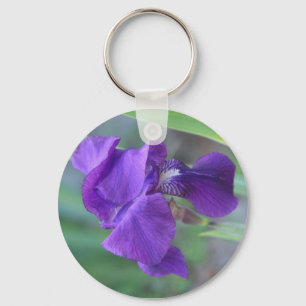 Porte-clés Porte - clé, "iris pourpre "
