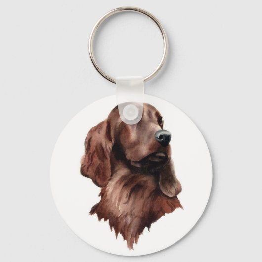 Porte-clés Porte - clé Irish Setter (Recto)