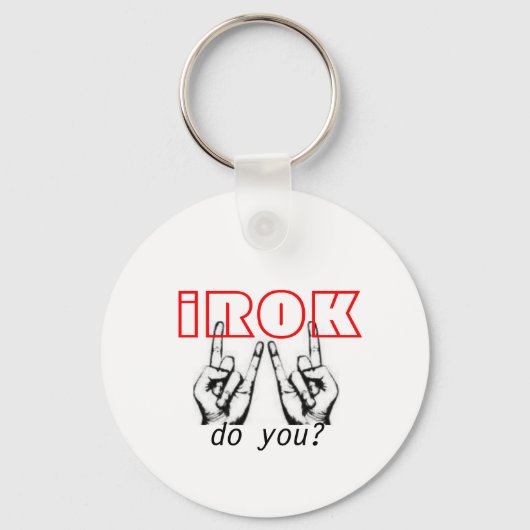 Porte-clés porte - clé iROK (Recto)