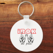 Porte-clés porte - clé iROK (Recto)