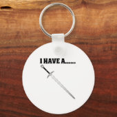 Porte-clés Porte clé J'ai une épée (Recto)