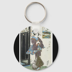 Porte-clés Porte - clé japonais antique d'art