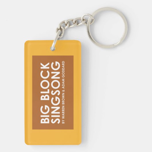 Porte-clés Porte - clé jaune différent de BBSS (Dos)