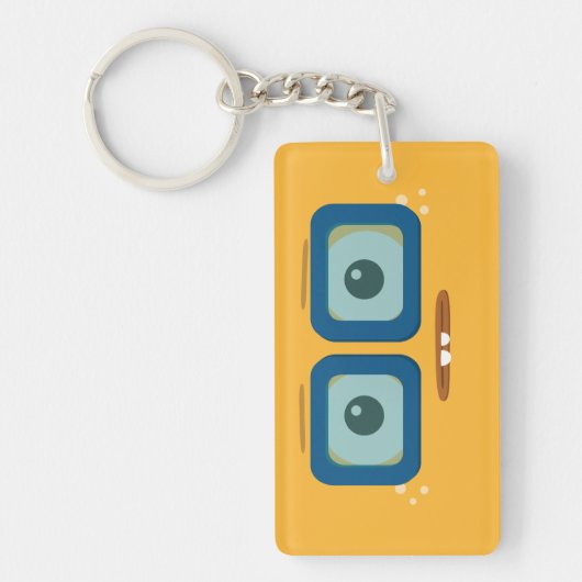 Porte-clés Porte - clé jaune différent de BBSS (Devant)